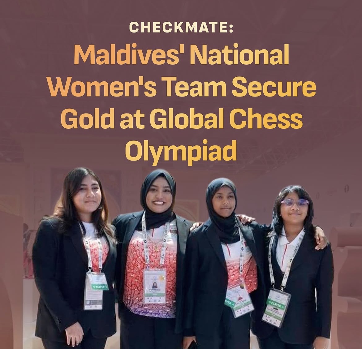 Maldives National Women's Team Secures Gold