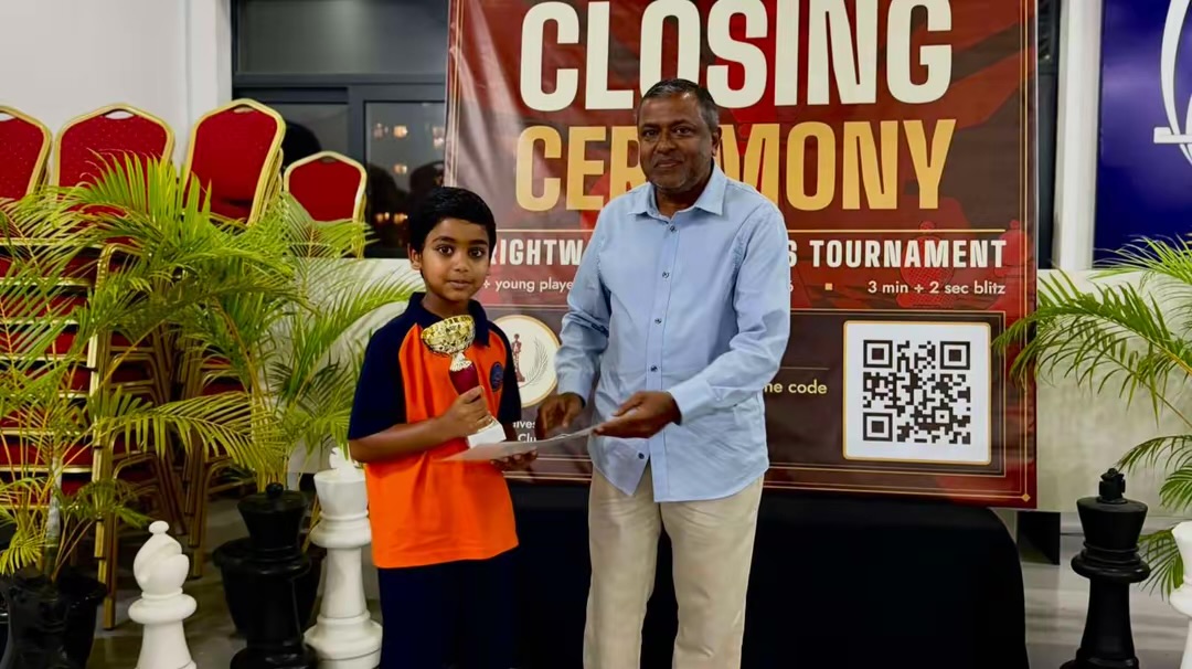 U8 Champion: Luke Imran Rasheed