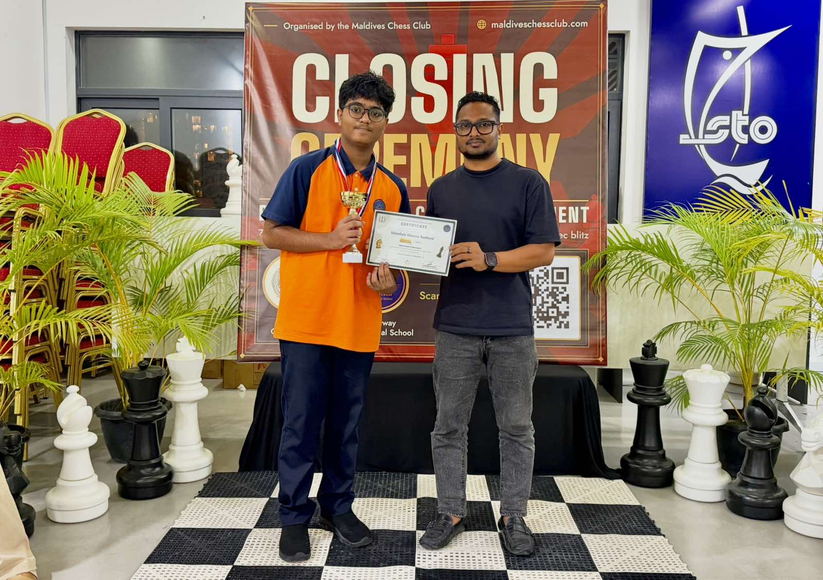 U16 Champion: Manshau Muaviz Rasheed